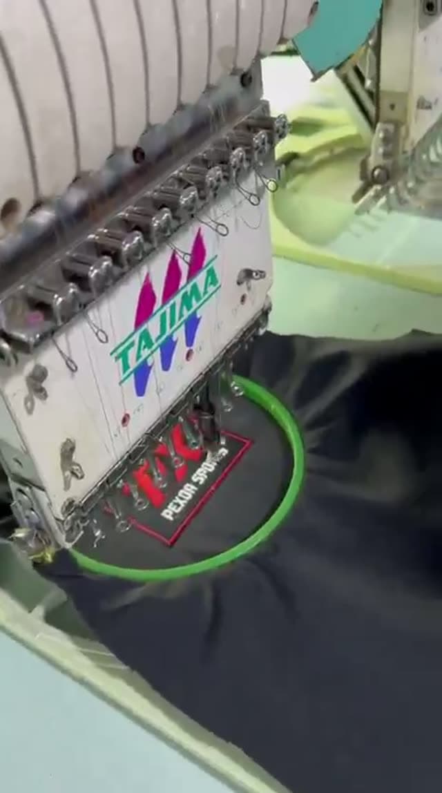 Embroidery Process