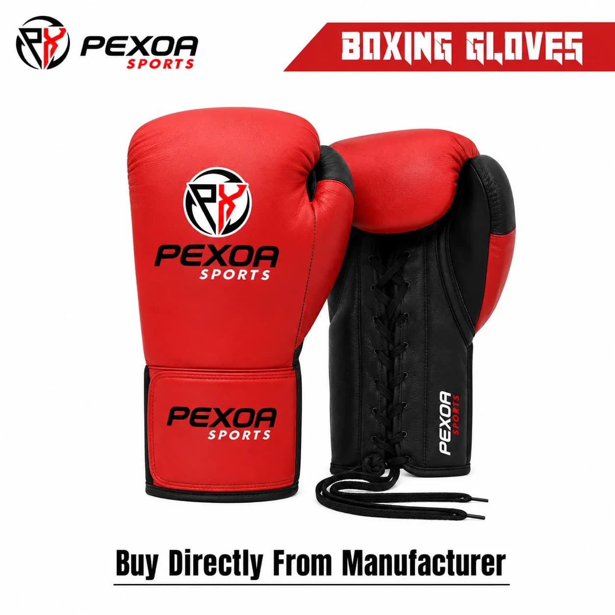 BG-105 Elite Leather Boxing Gloves