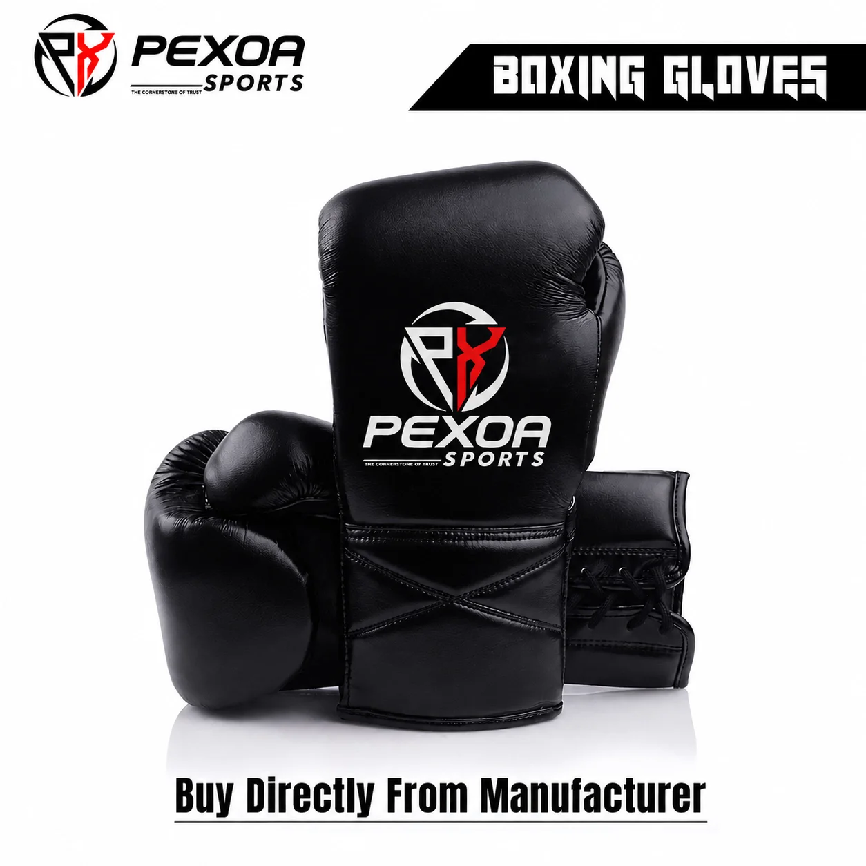 Champion Lace-Up Fight Gloves