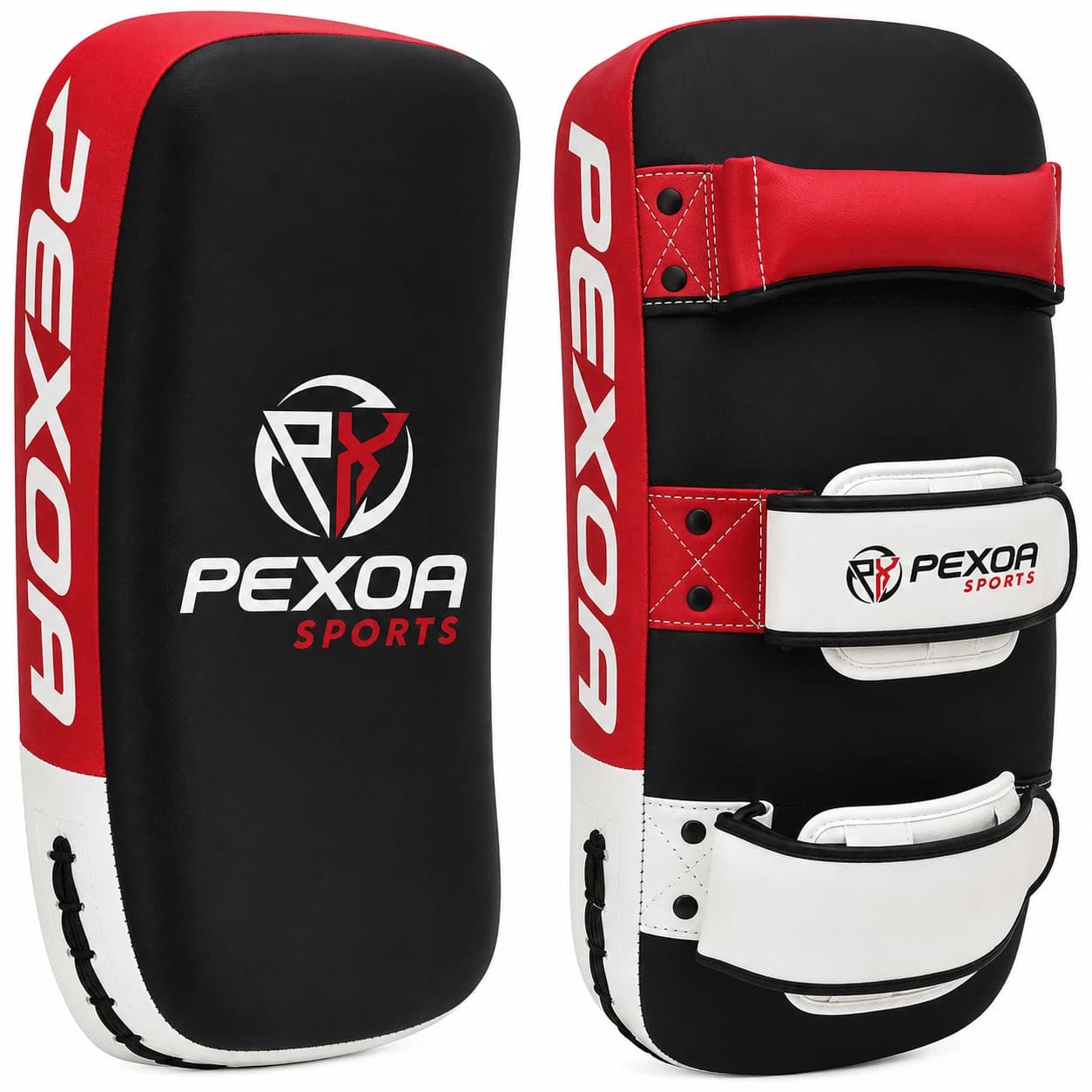 Boxing focus mitts and heavy punch bag