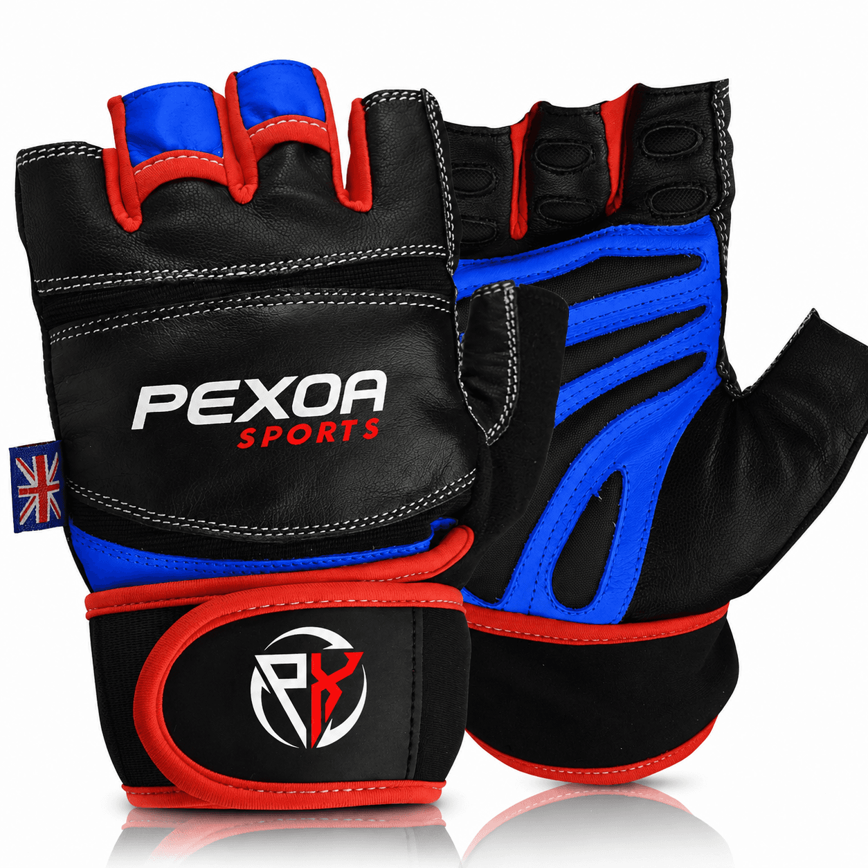 Black & Brown Training Gloves - Image 3