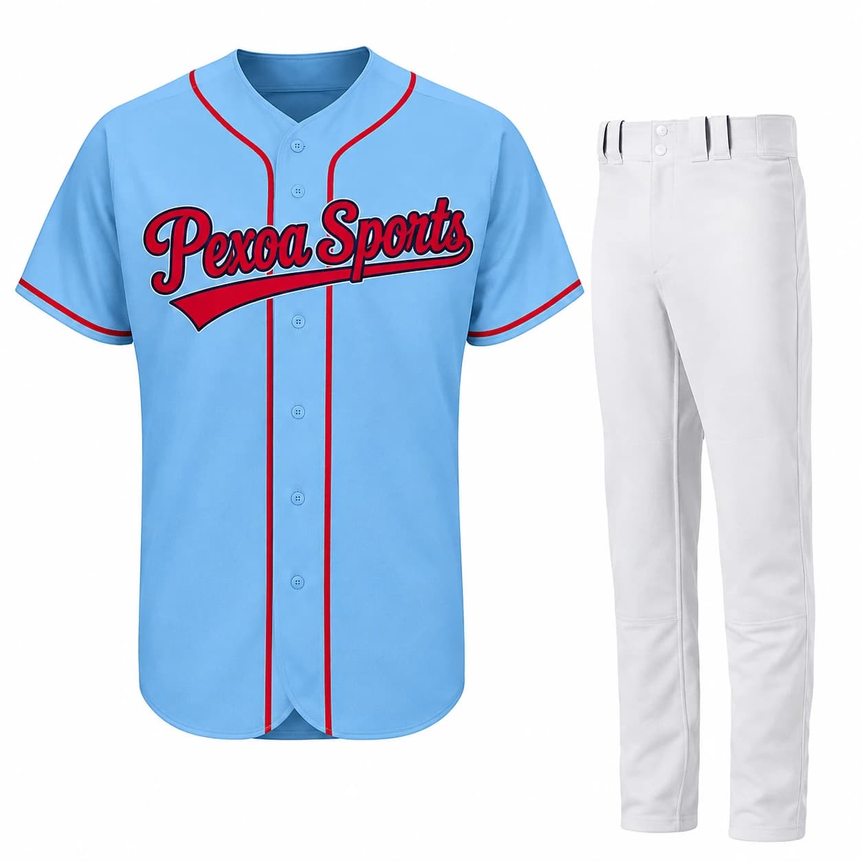 Youth Baseball League Jersey - Image 2