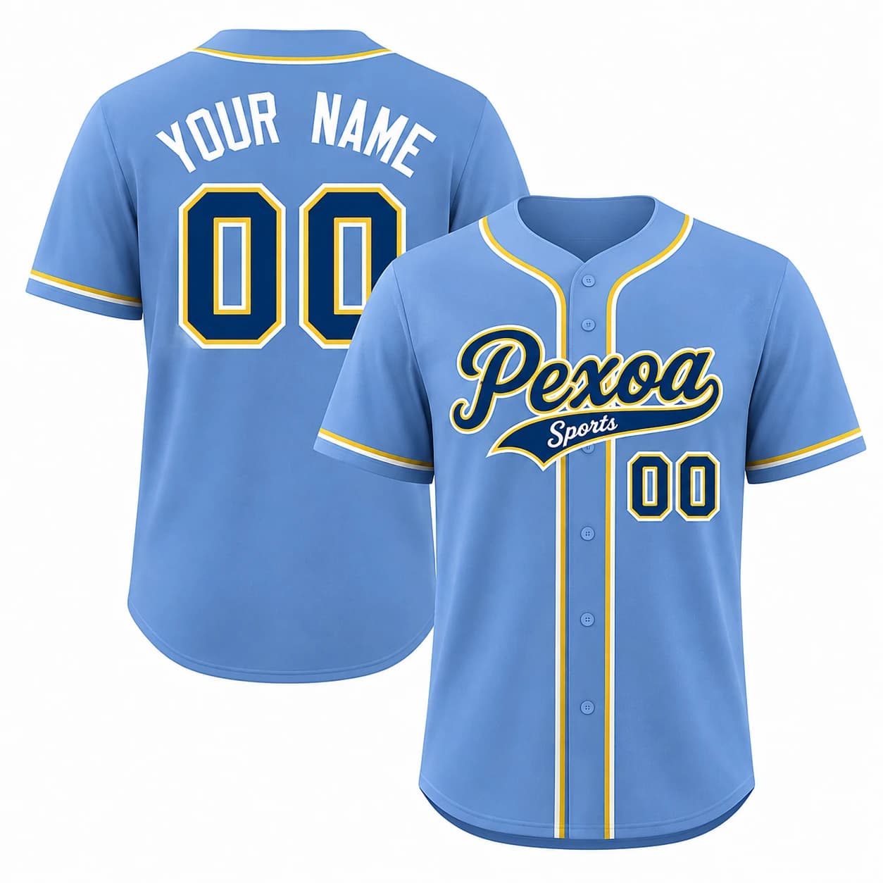 Youth Baseball League Jersey - Image 3